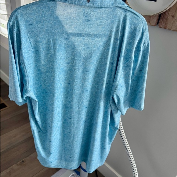 Men's 1764 Blue Polo Shirt - Picture 4 of 7